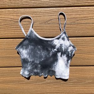 Shein Tie die Crop Top